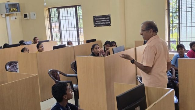 Pavanaja Teaching Students